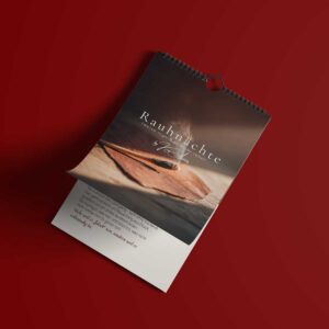 Rauhnächte Kalender 2025 A4 – 12 Nächte Ritual Kalender mit Wire-O-Bindung | Modern & minimalistisch